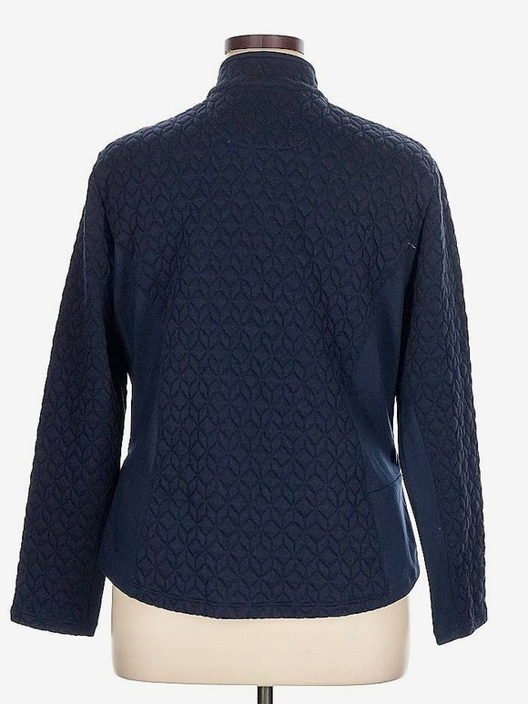 Tail White Label Midnight Navy Quilted Golf Jacket Size XL MSP$90