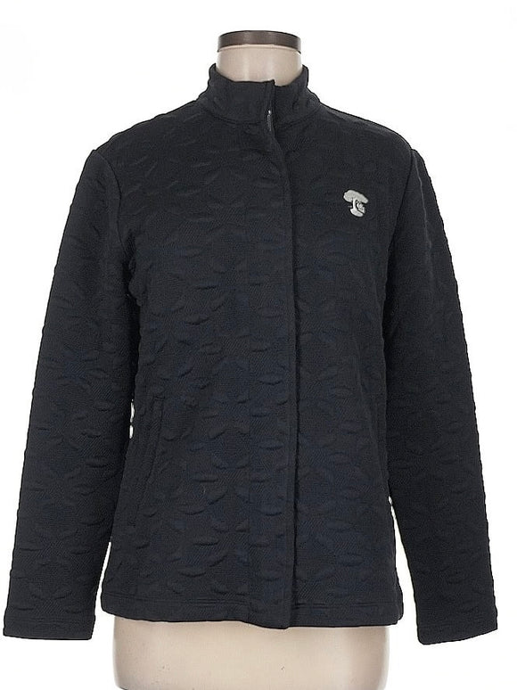 Tail Activewear Black Shonda Jacket w/ Logo Size M $100