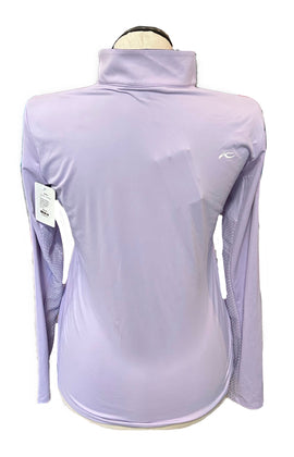 New Kjus Women's Lavender Sunshine Sport Zip Pullover Size L MSP$149 - 0