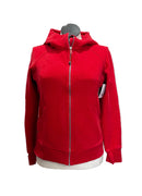Lululemon Carnation Red Full-Zip Scuba Hoodie Size 12 MSP$118-2