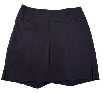 Kinona Black Pleated Women's Pull-on Golf Shorts Size L