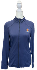 Women's Clover Navy Golf Jacket w/Logo Size S MSP$135-1