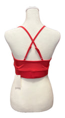 alo Women's Candy Red Airlift Sports Bra Size L MSP$84-2