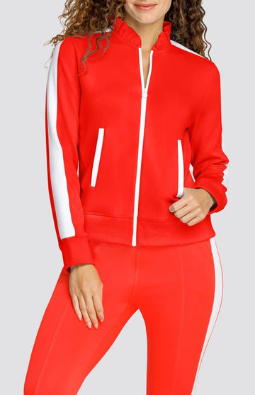 New Tail Activewear Spin It Poppi Jacket - Flamenco