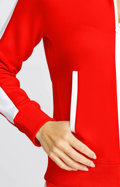 New Tail Activewear Spin It Poppi Jacket - Flamenco