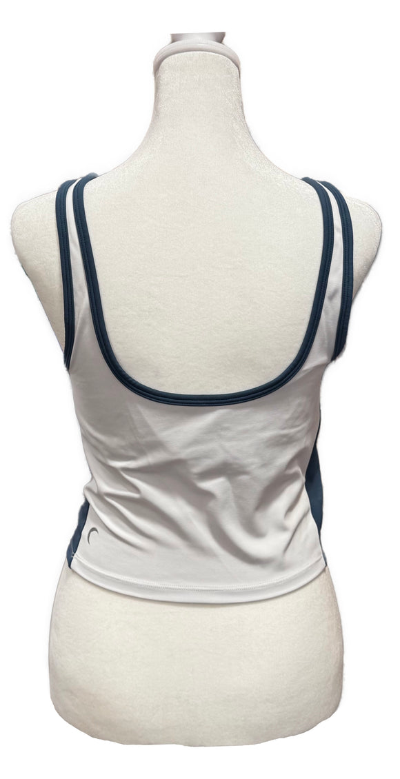 Zyia Active Women's Blue & White Athletic Tank Size L