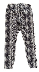 Lorna Jane Women's Tan & Black Snakeskin Print Leggings Size M MSP$72-1