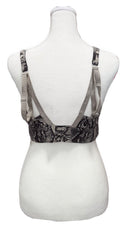 Lorna Jane Women's Tan & Black Snakeskin Print Sports Bra Size M MSP$60-2