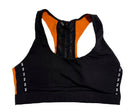 Zyia Active Women's Black Colorblock Sports Bra Size M-3