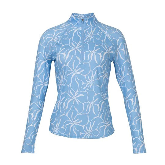 New Jofit Women's Maui Floral UV Golf Top MSP$103