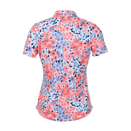 New Jofit Women's Botanical Bliss Performance Golf Polo MSP$99 - 0
