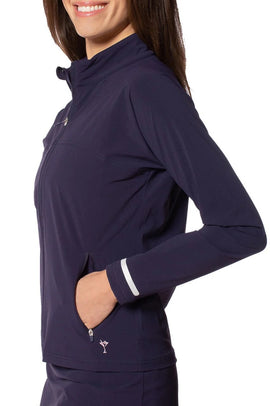 New Golftini Navy Be An Athlete Jacket MSP$158