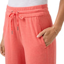 New TravisMathew Cloud Terry Wide Leg Pant - Heather Porcelain Rose MSP$120-3