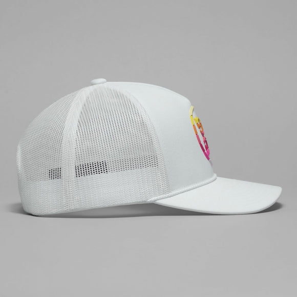 New G/Fore Gradient Circle G's Ladies Trucker Hat - MSP$45