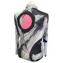 Jamie Sadock Sunsense Gray, Black & Pink Long Sleeve Sun Shirt Size L MSP$98-2