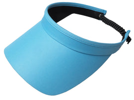 New Glove It Solid Coil Visor - Turquoise