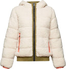 Esprit Women's Recycled Reversible Teddy Faux Fur Jacket Size M MSP$185-1