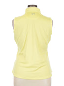 Greg Norman Yellow Polka Dot Sleeveless Golf Polo Size XL-2