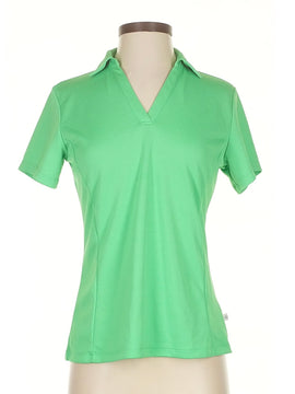 Lady Hagen Green Short Sleeve Golf Polo Size S