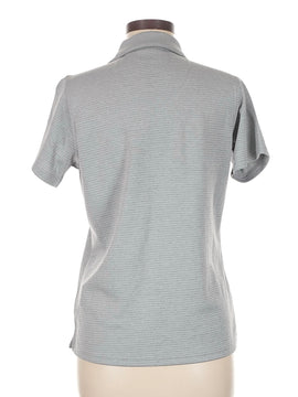 Pebble Beach Textured Stripe Short Sleeve Golf Polo Size M - 0