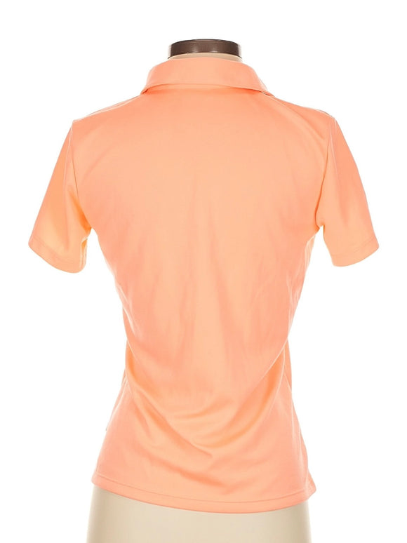Lady Hagen Peach Short Sleeve Golf Polo Size S