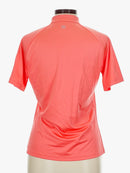 Tail Women's Coral Short Sleeve Zip Mock Golf Top Size M  MSP$90-2
