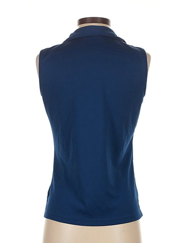 Lady Hagen Tru Navy Sleeveless Golf Polo Size S - 0
