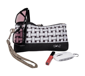 New Glove It Shadow Weave Print Wristlet MSP$17 - 0