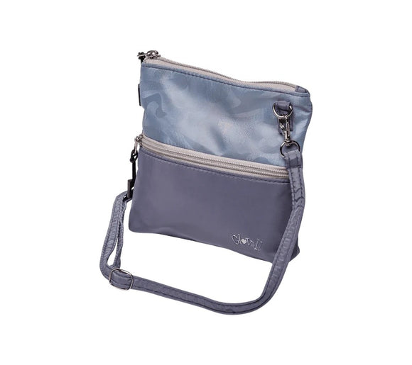 New Glove It Urban Bleu Zip Bag $MSP26