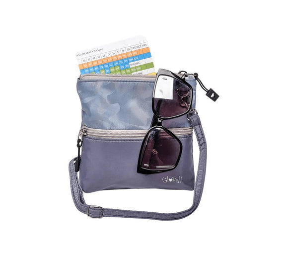 New Glove It Urban Bleu Zip Bag $MSP26