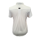 New Jamie Sadock Women's White Short Sleeve Zip Golf Top Size L MSP$93-2