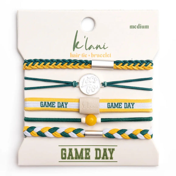 New K'lani Game Day Hair Tie Bracelets