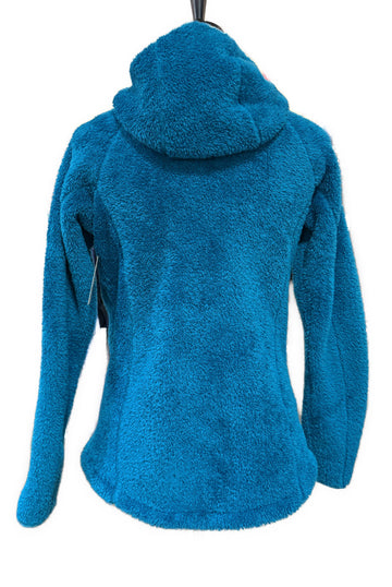 Women's Rab Teal Hooded Sherpa Fleece Jacket Size M MSP$150 - 0