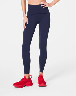 Spanx Navy Booty Boost 22" Leggings Size M MSP$88