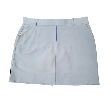 Belyn Key Pale Blue Golf Skort Size L MSP$108
