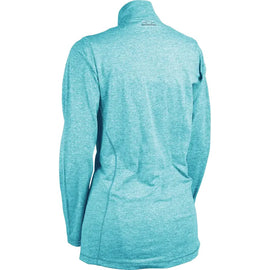 New Sun Mountain Women's 2nd Layer Bahama Heather Quarter Zip Size XL MSP$70 - 0