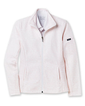 New Straight Dow Swing Golf Jacket - Soft Pink Leaves Size M MSP$115