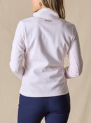 New Straight Dow Swing Golf Jacket - Soft Pink Leaves Size M MSP$115-3