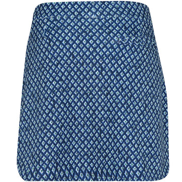 New Peter Millar Crown Sport Ocean Ikat Alice Petal Hem Skort Size L MSP$125 - 0
