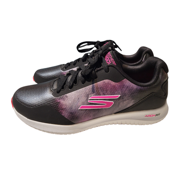 Skechers Women's Arch Fit GO GOLF Max 2 Golf Shoes - Black/Pink Size 7