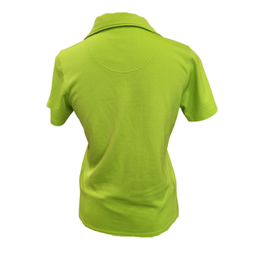 Pebble Beach Women's Lime Golf Polo Size M - 0