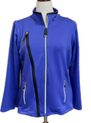 New Jamie Sadock Purple Full-Zip Golf Jacket Size L MSP$180-1