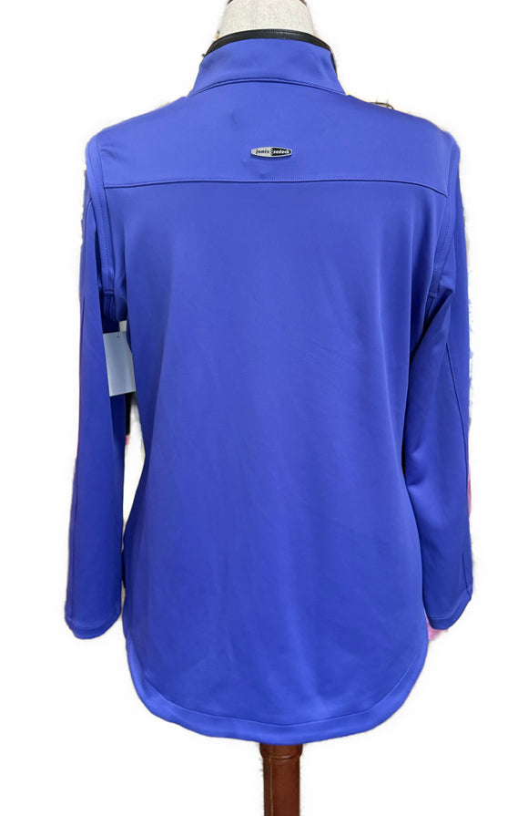New Jamie Sadock Purple Full-Zip Golf Jacket Size L MSP$180