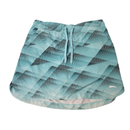 Slazenger Golf Teal & Black Drawstring Geometric Skort Size M-1