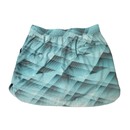 Slazenger Golf Teal & Black Drawstring Geometric Skort Size M-2
