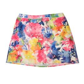 Polo Golf by Ralph Lauren Watercolor Rainbow Foliage Skort Size L