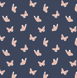 New Belyn Key Navy Butterfly Print Skort Size M MSP$132 - 0