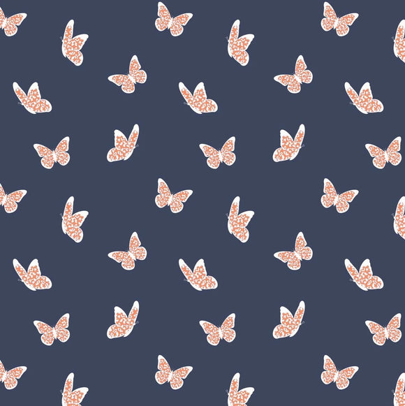 New Belyn Key Navy Butterfly Print Skort Size M MSP$132