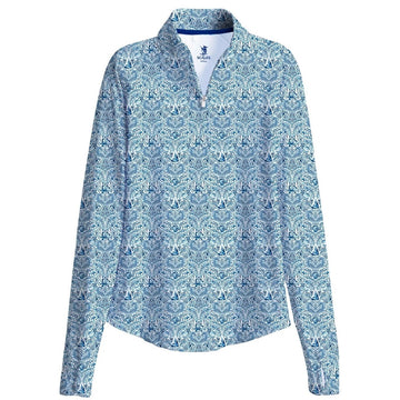 New Scales Navy 12 Knots Long Sleeve Pullover Size S MSP$85