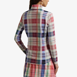 New RLX Women's Plaid Stretch Jersey Golf Pullover MSP$168 - 0